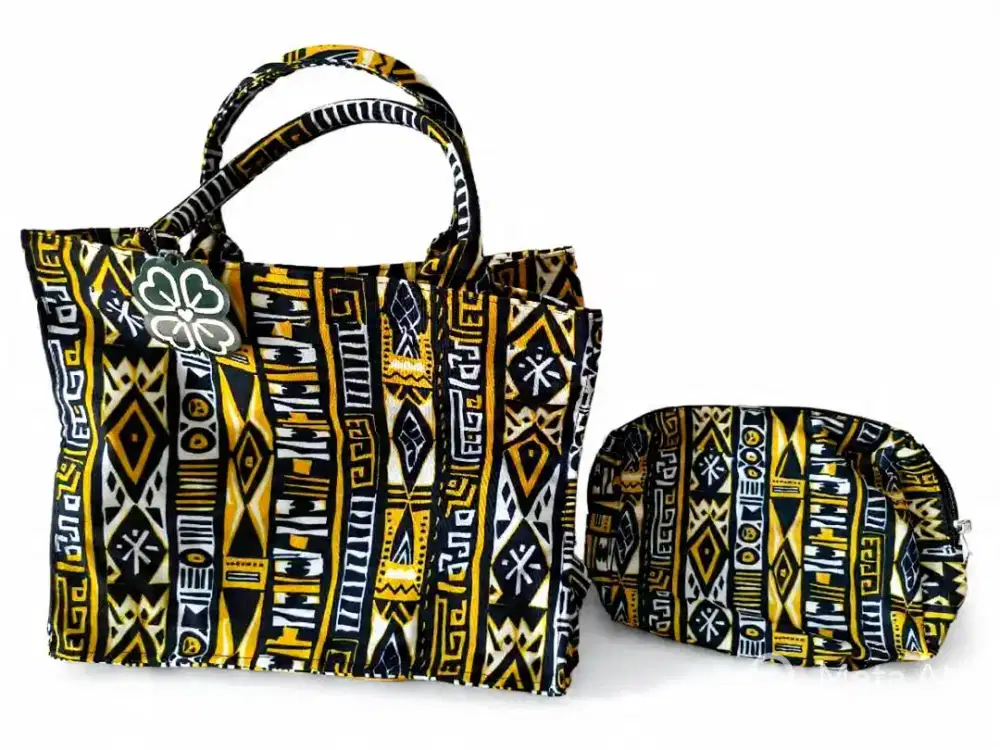 Tas Wanita Corak free Dompet