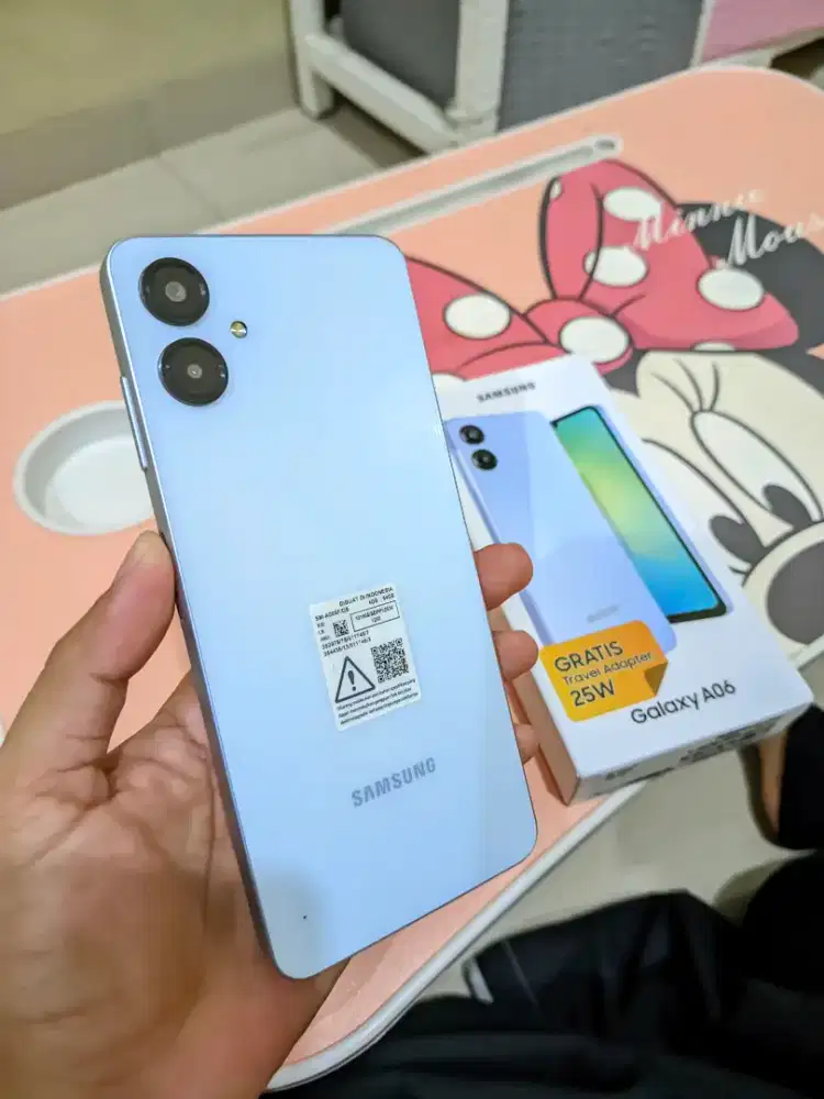 Jual Samsung A06 4/64 FULLSET