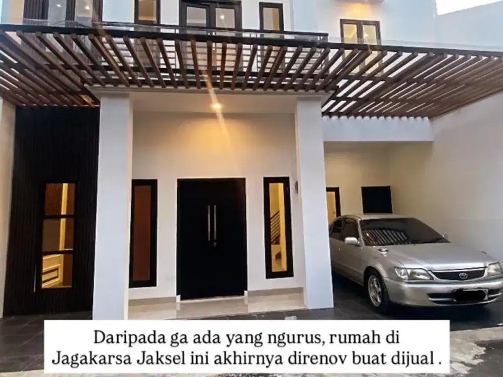 Jual Rumah Secondary Baru Renov Siap Huni di Jagakarsa Jakarta Selatan!