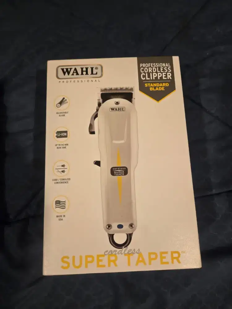 Dijual wahl super taper cordles