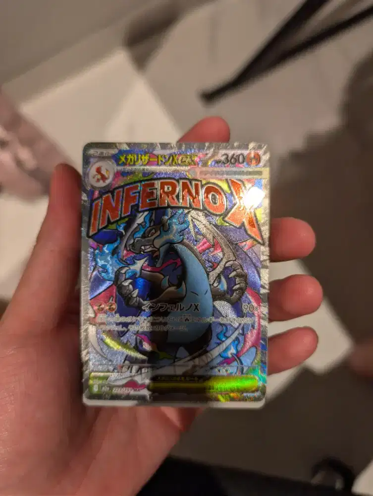 Dijual TCG Pokemon Mega Charizard X Ex Japan