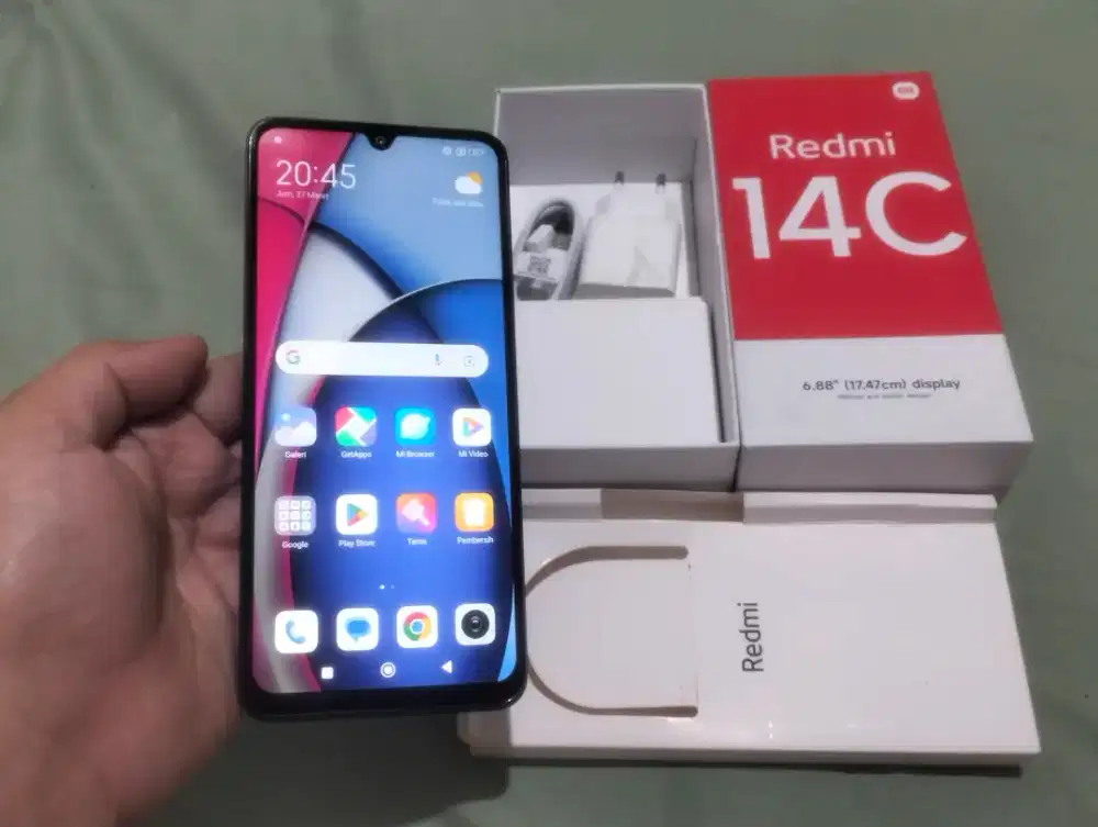 BU XIAOMI REDMI 14C RAM 8GB /256GB 4G 6.88in Fingerprint 5160Mah 50MP