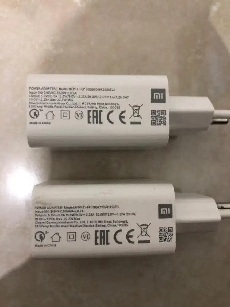 Chrager Original Xiaomi Fast Charging 22W