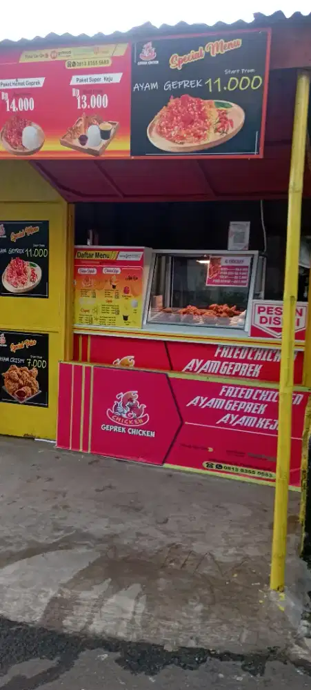 jualan chiken geprek