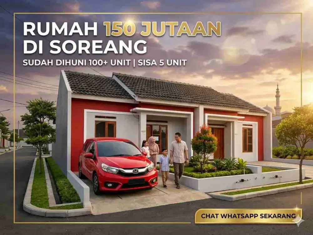 Rumah Dengan Lokasi Strategis, Lingkungan Nyaman Di Soreang Bandung
