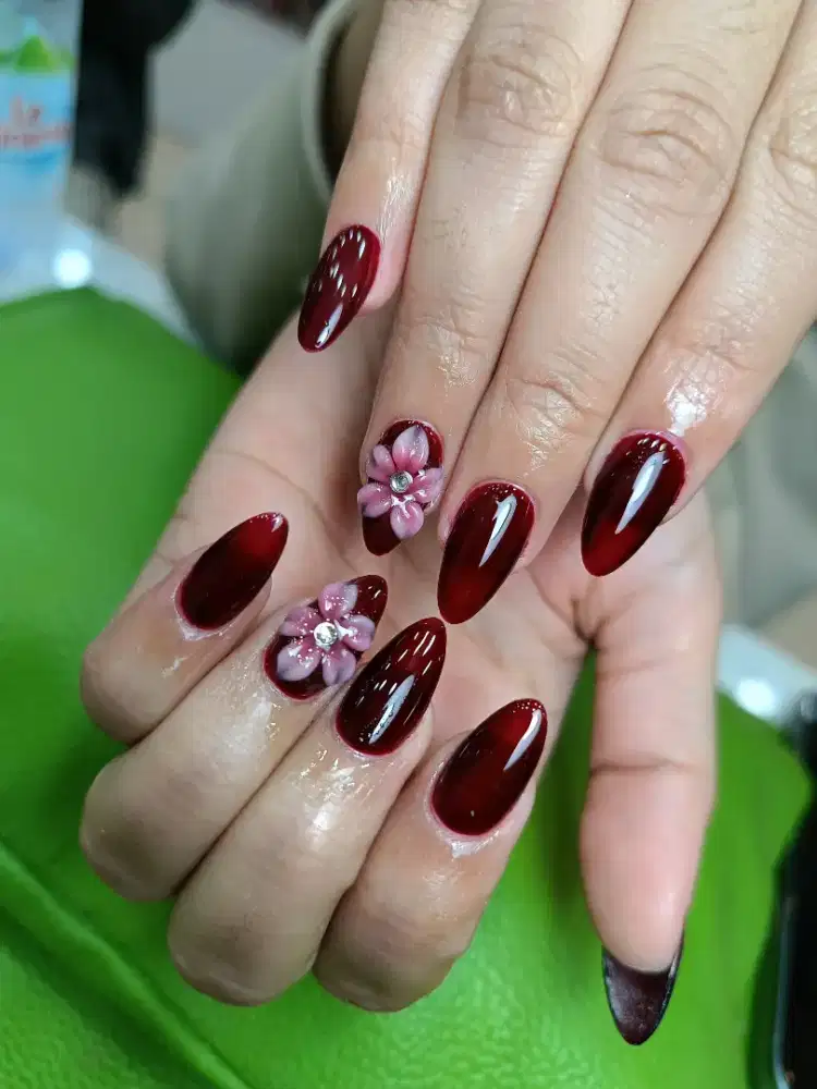 D cari yg bisa nail eyelash