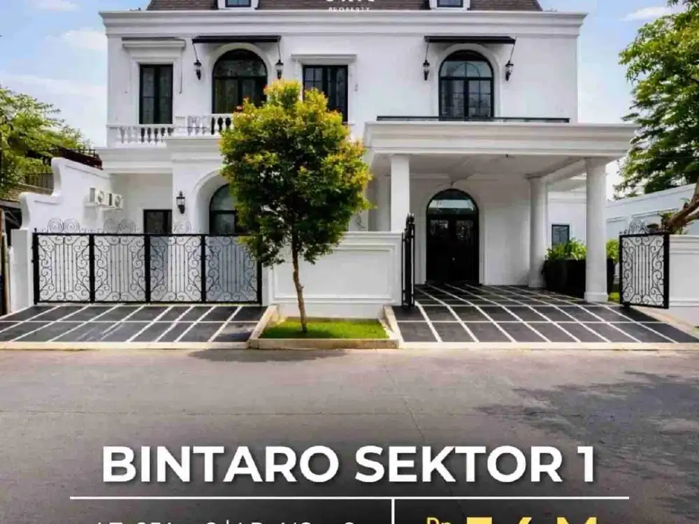 BINTARO SEKTOR 1 - JAKARTA SELATAN
BRAND NEW HOUSE
