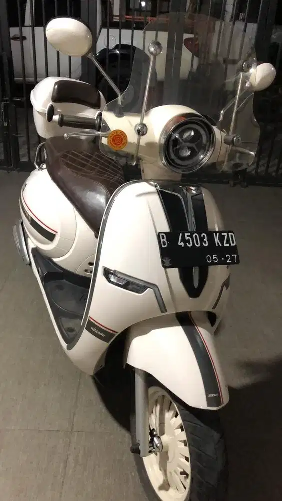 DI JUAL MOTOR SECOND KEEWAY -SHINY WARNA KUNING GADING