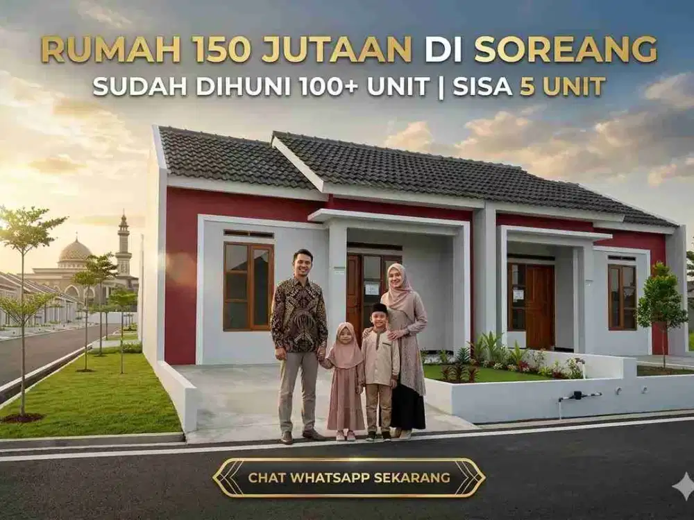 REKOMENDASI RUMAH MURAH DEKAT KE TOL SOREANG BANDUNG