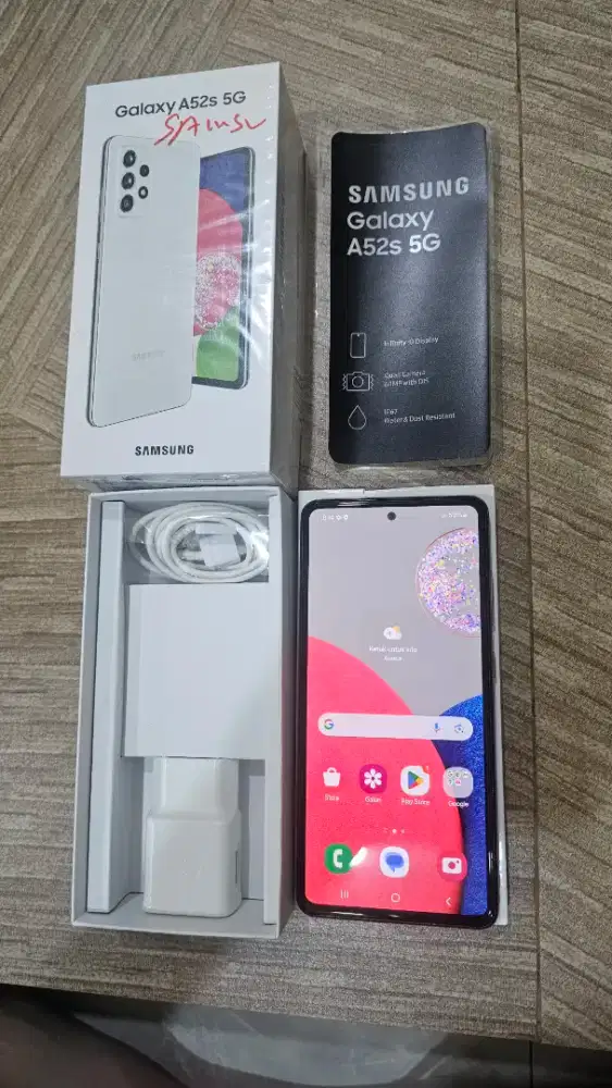 Samsung A52S 8Gb/256Gb Black Mulus Fullset Ori Surabaya