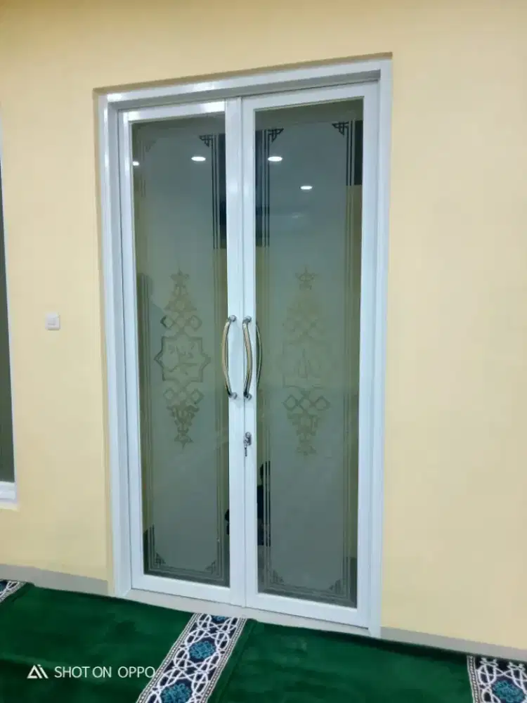 Pintu alumunium pintu tarung