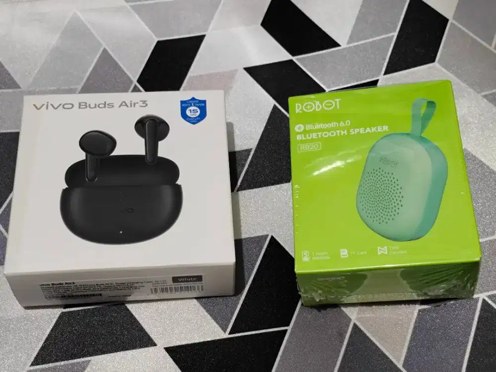 TWS VIVO BUDS AIR 3 & Speaker bluetooth ROBOT RB 20