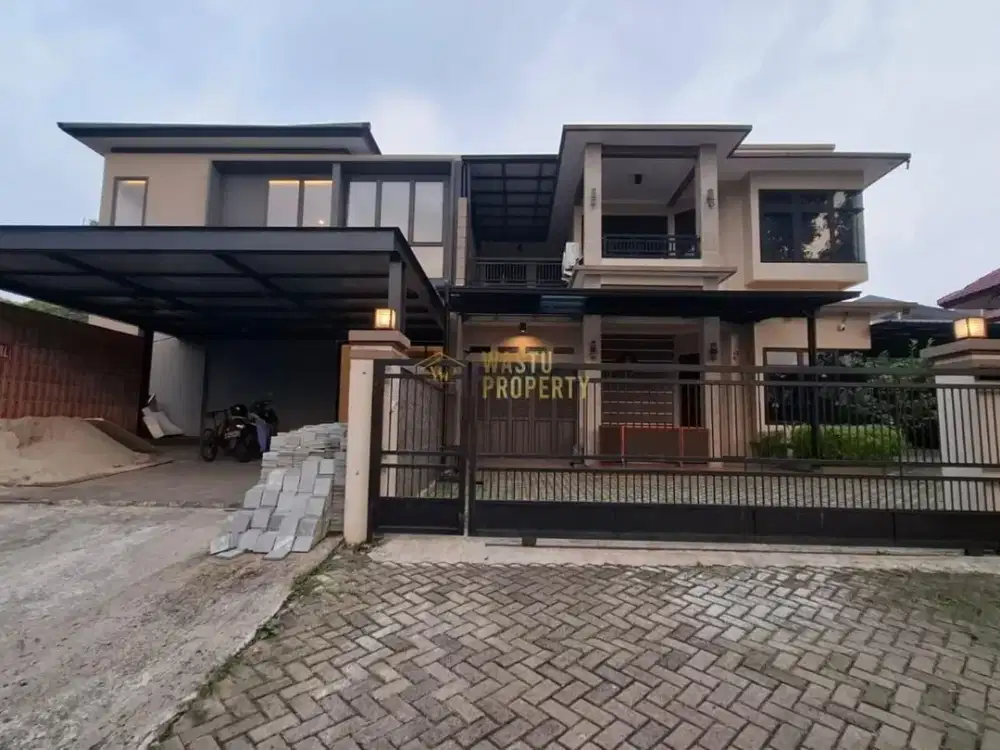 Rumah Hook 2 Lantai Pamulang - Bangunan Besar, Siap Huni