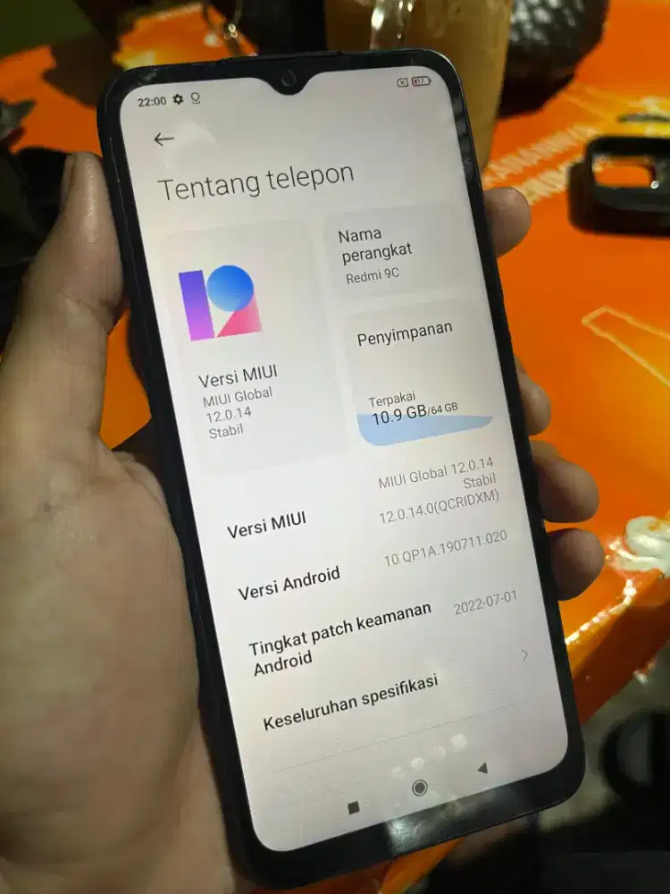 XIAOMI REDMI 9C RAM 4/64GB NORMAL