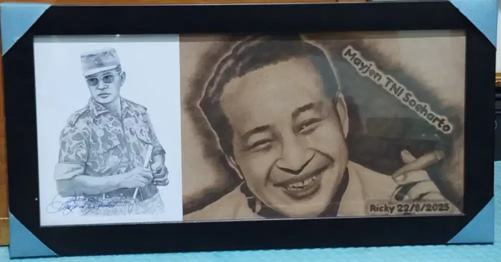 Koleksi Bingkai Lukisan Pak Harto