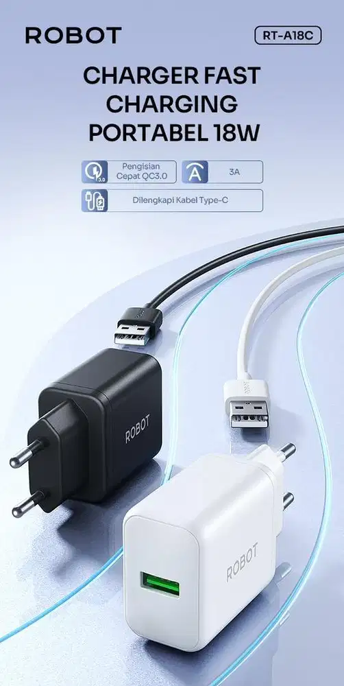Kabel charger Robot Satu set A18