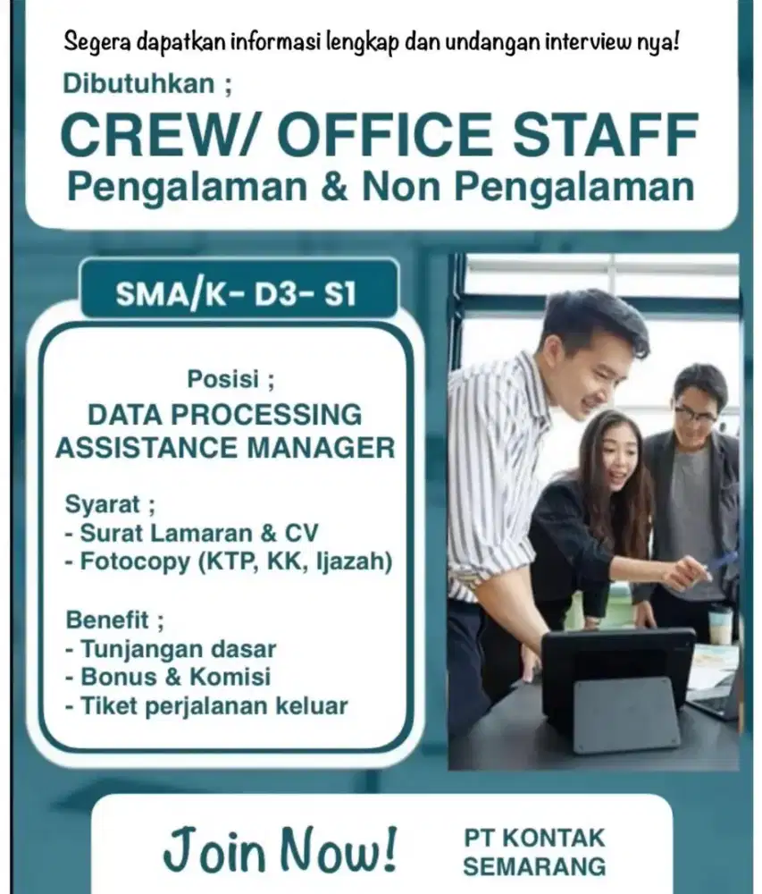Loker After Lebaran (April) Semarang