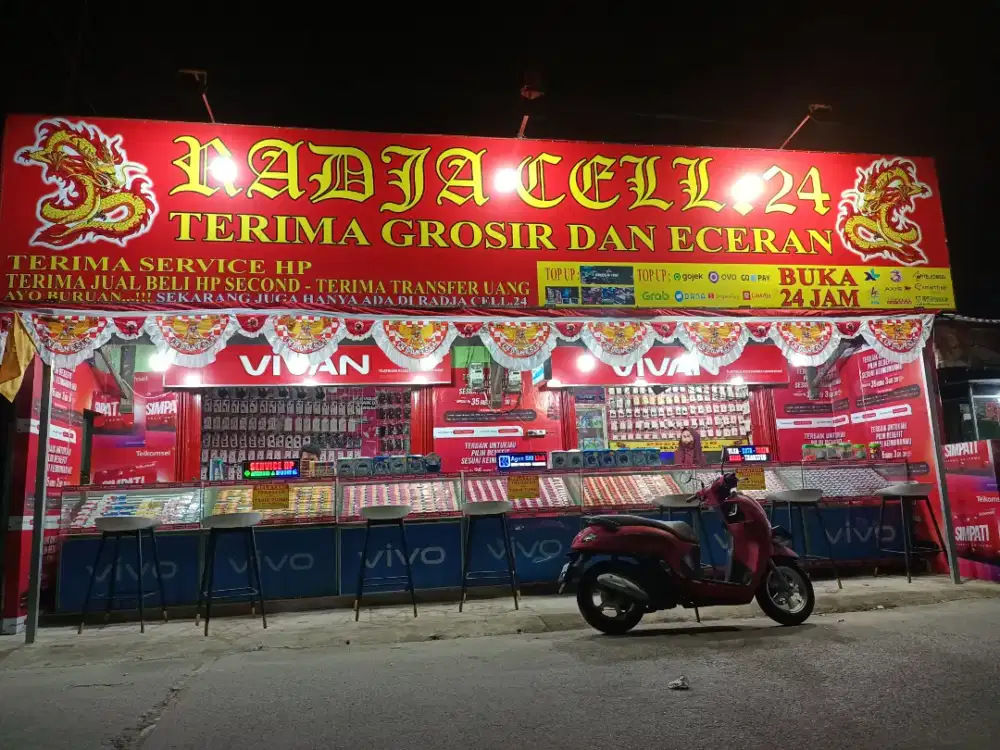 Di butuhkan karyawan cewek untuk jaga konter pulsa