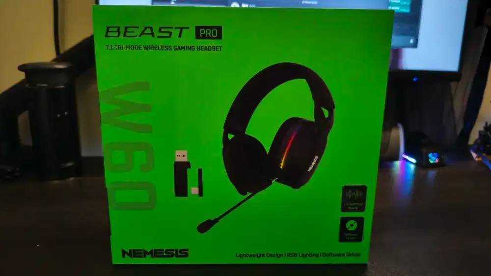 Headset/Headphone NYK Nemesis Beast Pro W-60