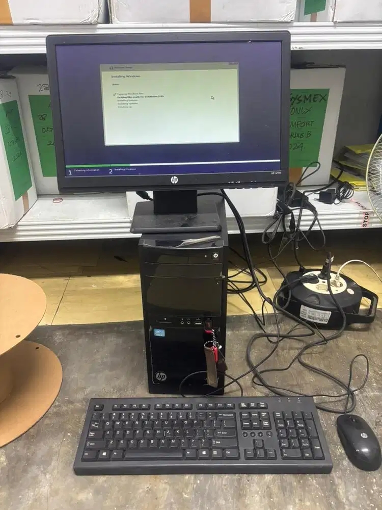 CPU / Komputer / Komputer desktop Core i3 ram 4gb HDD 500gb satu set