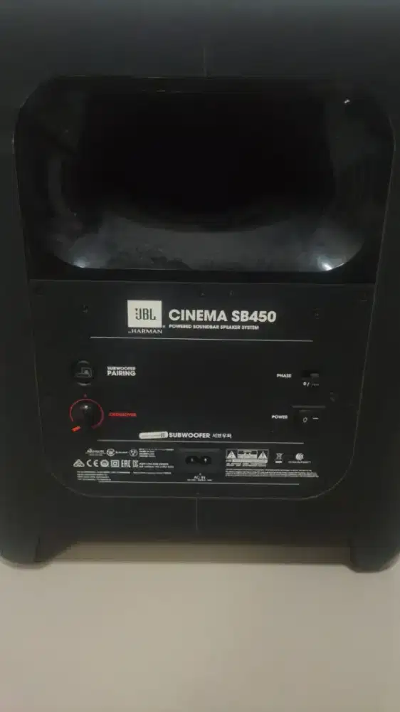 Speaker jbl cinema sb 450