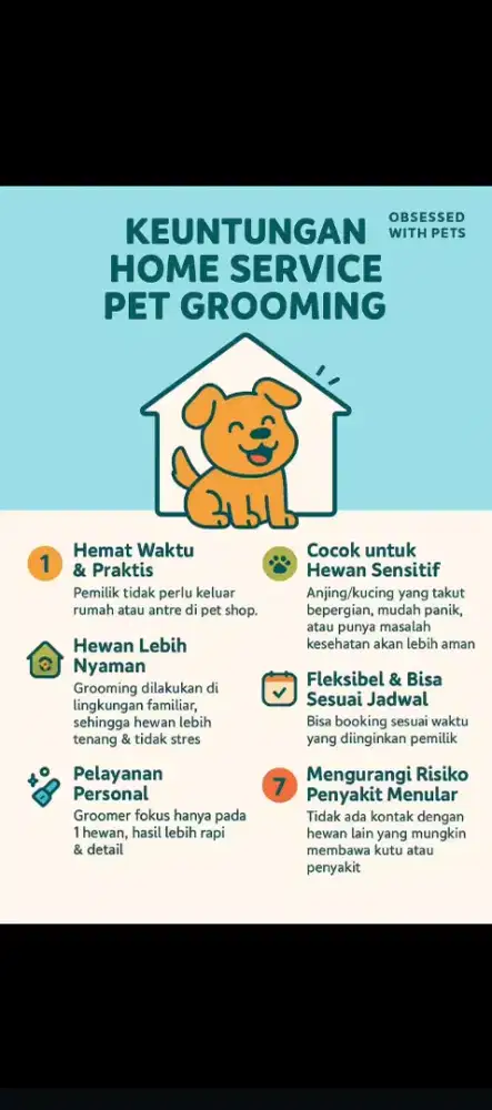 Grooming panggilan kerumah