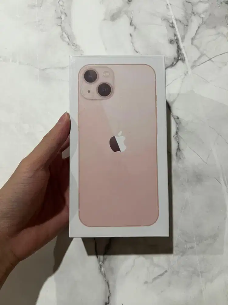 iPhone 13 256GB Pink Murah Ada Minus Layar Bubble Kecil Tetap Normal