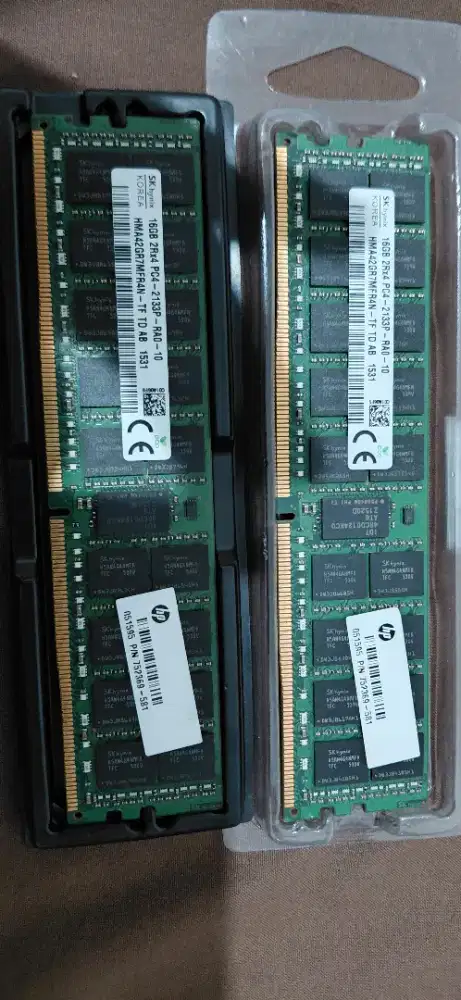 Memory Ram SERVER ECC Rdimm PC4 DDR4 16GB PC2133