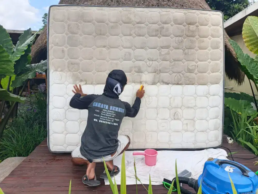 Cuci sofa, spring bed bali