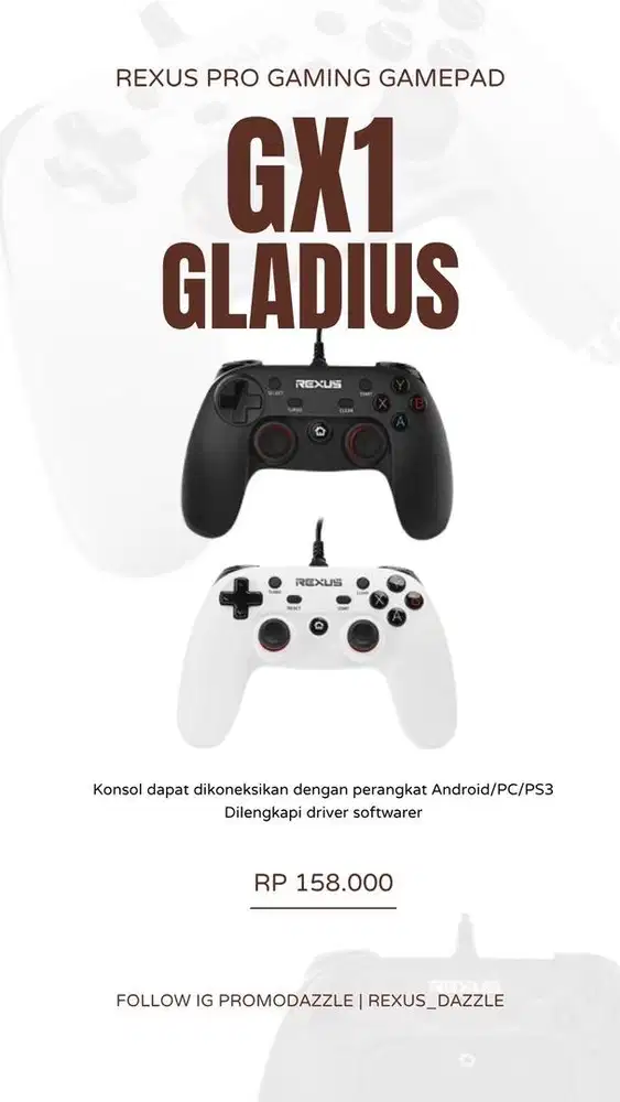 Gladius GX1 gamepad wired