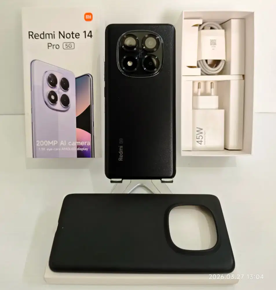 Redmi Note 14 Pro 5G 12/512 Gb Likenew 98% Garansi Juli 26 Bleh TT/BT