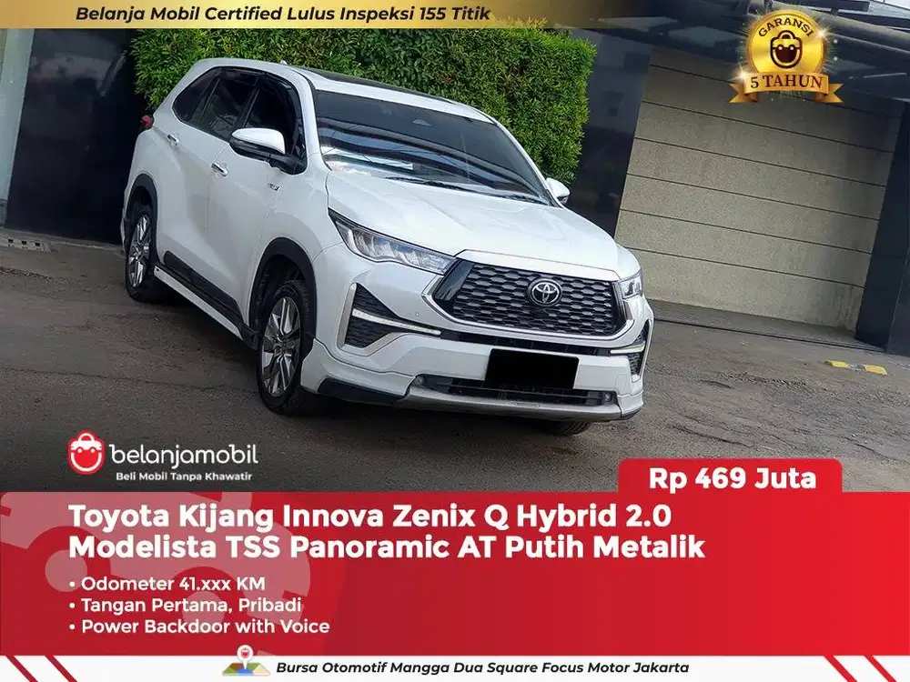 [ 2TV RSE ] Toyota Innova Zenix Q Hybrid Modelista TSS AT 2024/202
