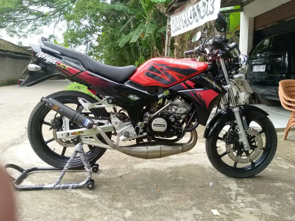 Ninja r 2007 up ss siap pake ,no minus ss komplit