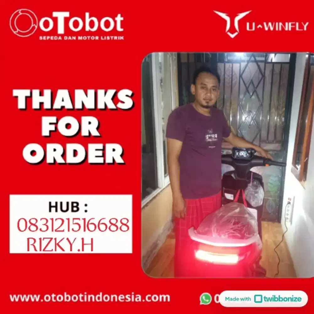 Sepeda listrik uwinfly