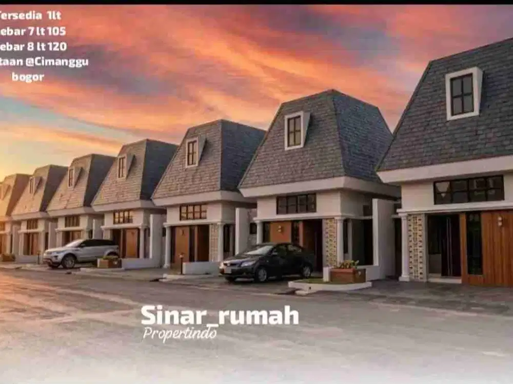 1 lantai murah di Bogor kota tanah besar