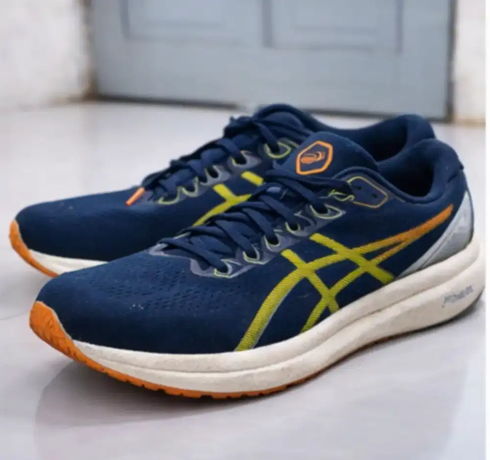 Nego! ASICS Gel Kayano 30 Original Size 42.5 Navy Orange empuk nyaman