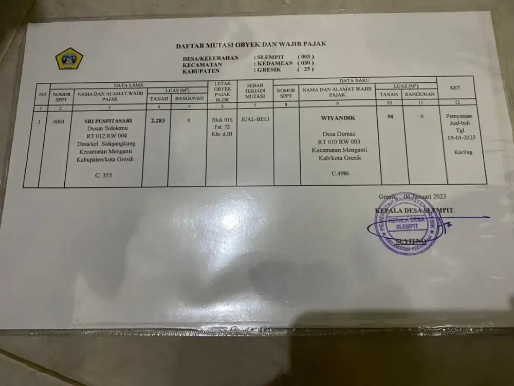 Tanah kavling paling murah