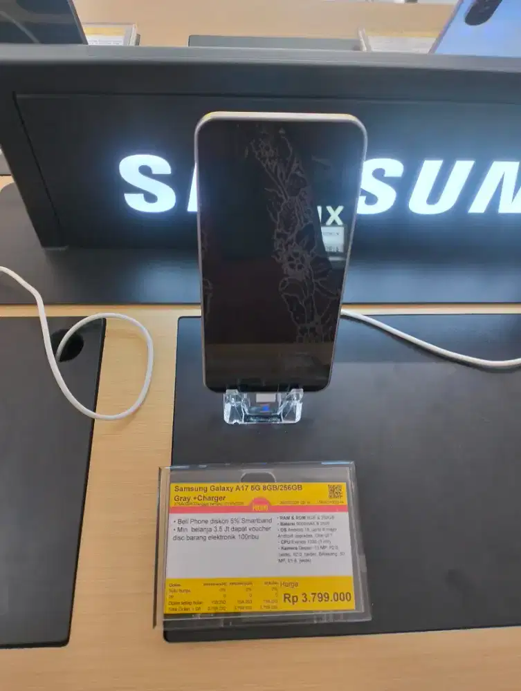 Credit Samsung Galaxy A17 5G 8GB 256GB cicilan bunga mulai 0%