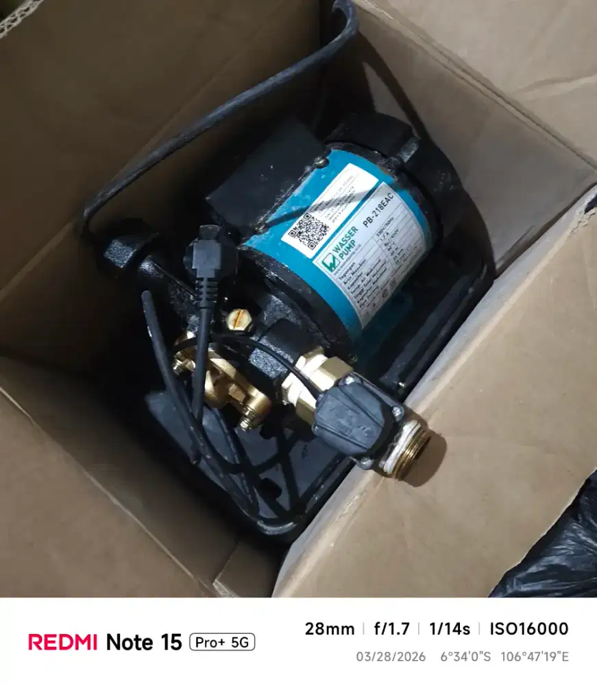 Pompa Booster Pendorong Wasser 218 EAC