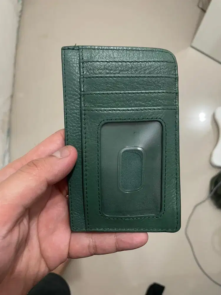 Preloved card holder fossil ori