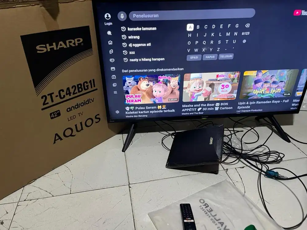 tv aquos 24 inc android