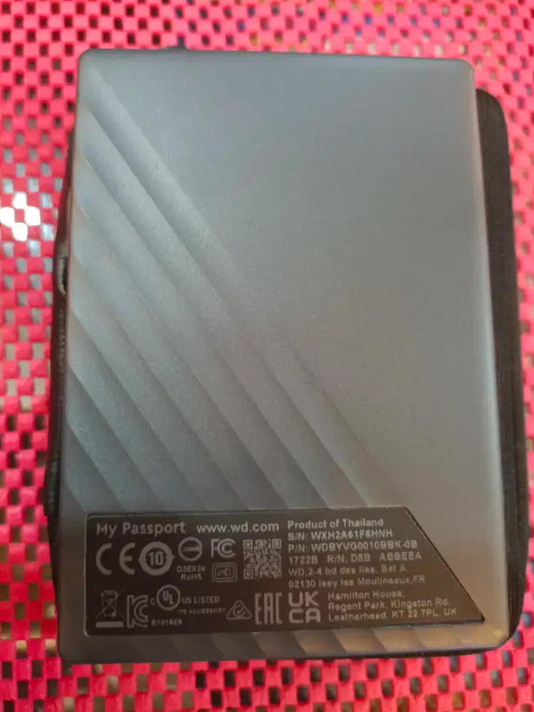 HARDISK EXTERNAL WD MY PASSPORT 1TB  MURAH