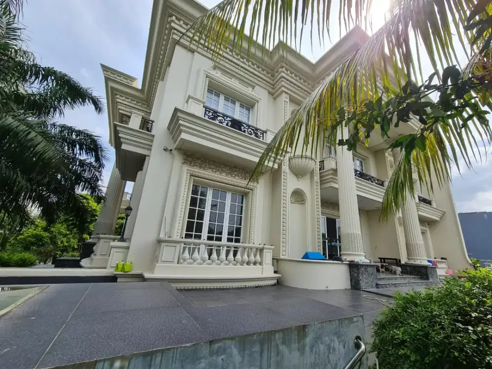 DIJUAL MURAH RUMAH MEWAH EBONY - PIK HOEK TIMUR SELATAN VIEW DANAU UKR 1.040M2