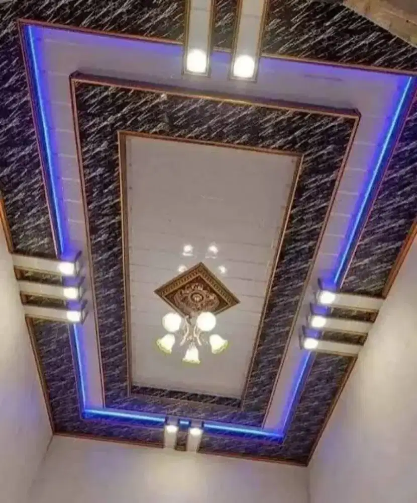 Pemasangan plafon pvc