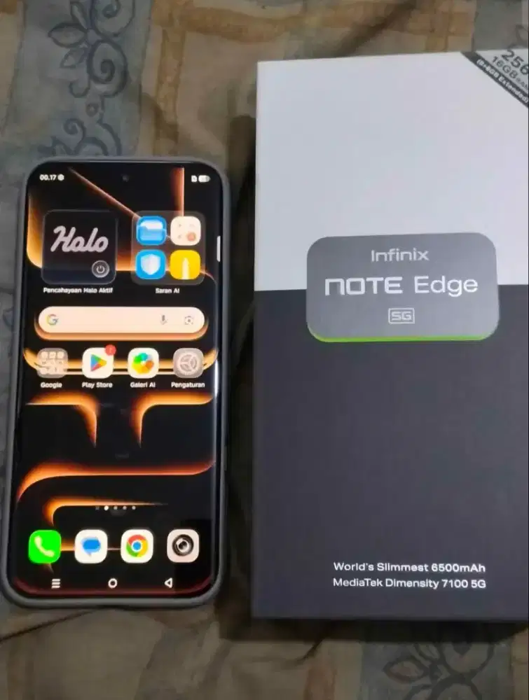 Jual HP infinix note edge 5g