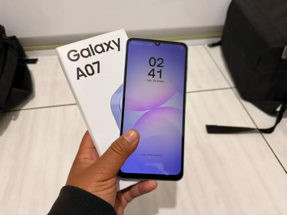 Samsung a07 8/256gb mulus 100% like new fullaet