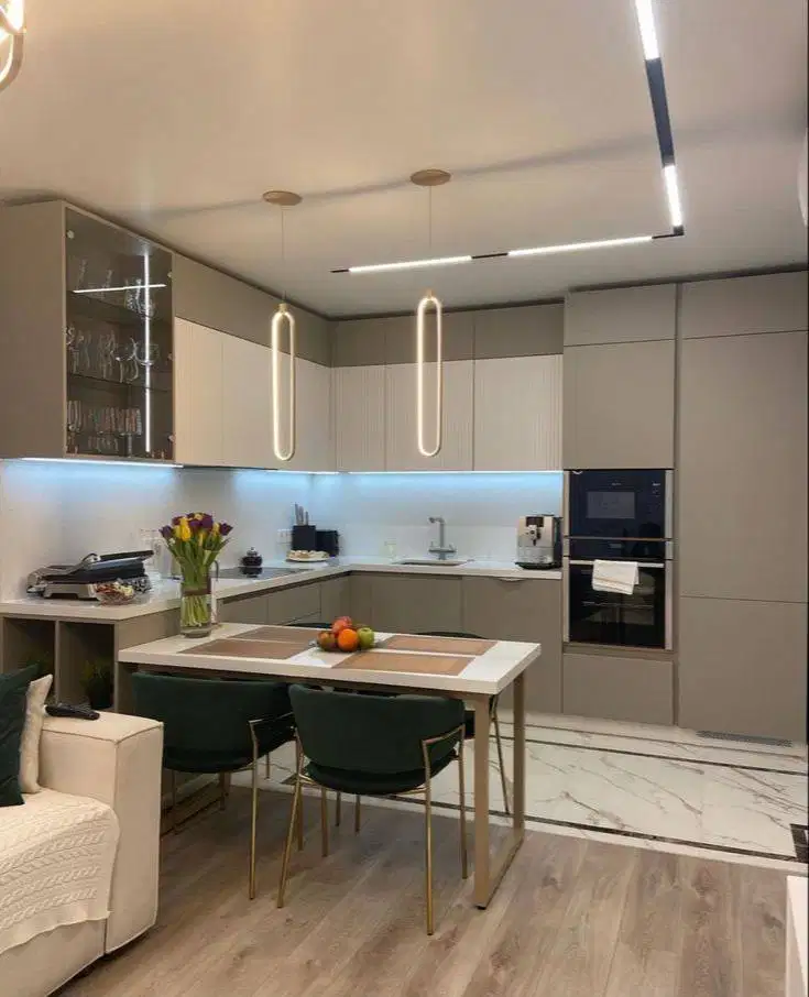 Custom Interior Kitchen Set, Backdrop TV, Lemari, Wardrobe, Kitchenset