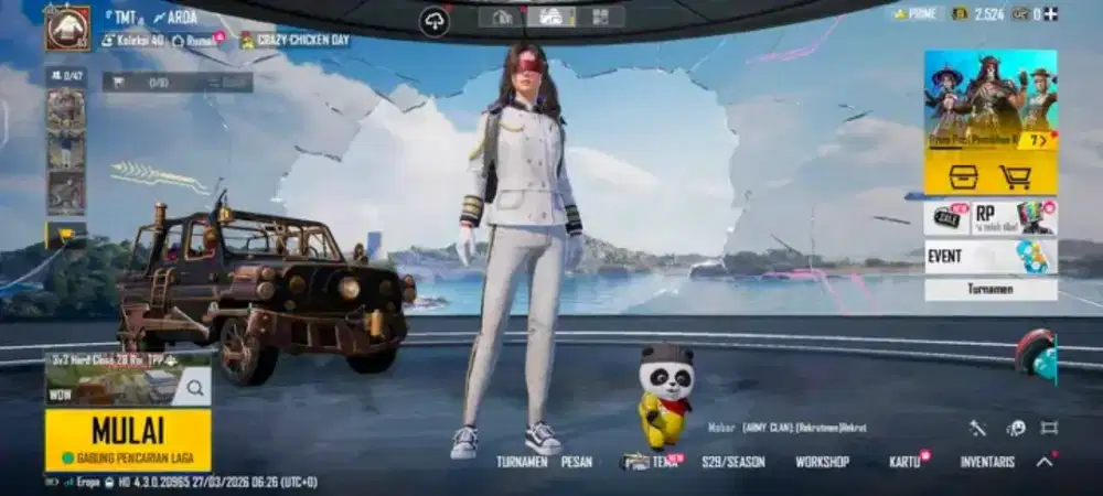 JUAL BELI AKUN PUBG MOBILEE