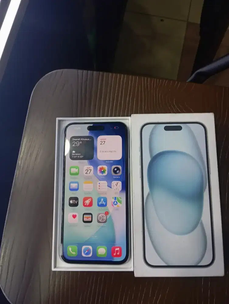 iPhone 15 Plus 128Gb Beacukai Normal Fullset