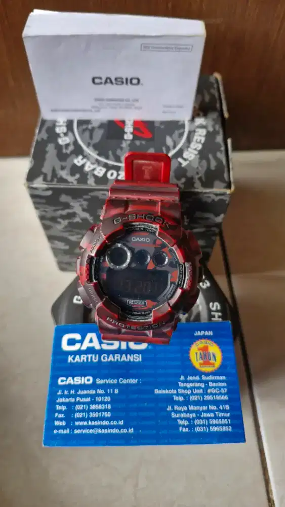 Jam tangan G Shock GD 120 cm 5 DR original